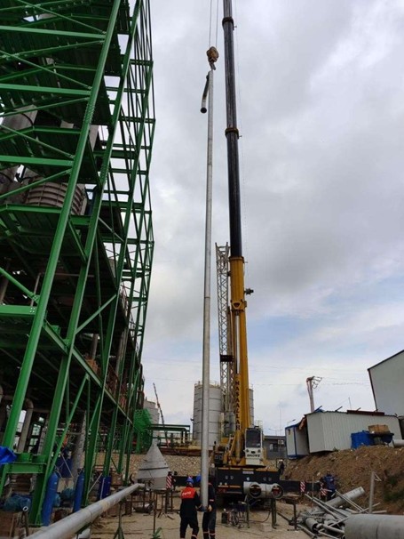 Green Energy Dryer Tesisi Borulama Montajı